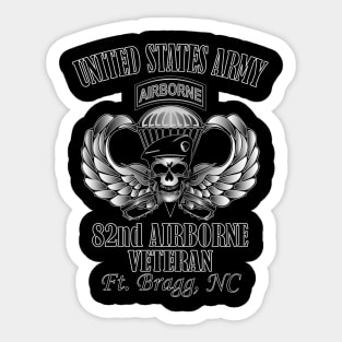 82nd Airborne Division- Veteran Sticker
